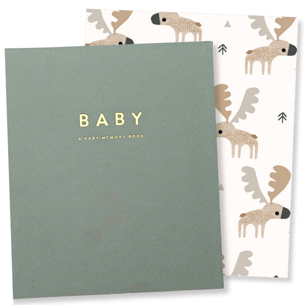 (COMING SOON) Charlie - Baby Memory Book - Peachly USA