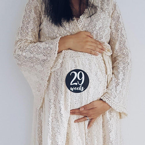 Pregnancy Milestone Stickers (Set of 40) - Peachly Australia