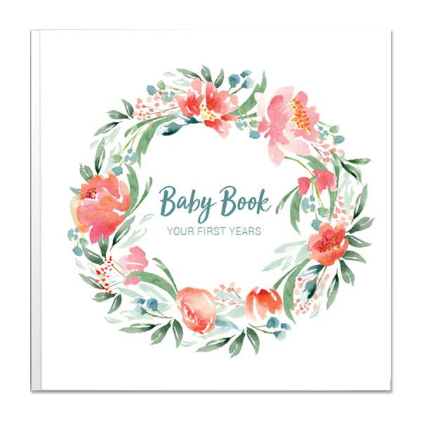 Bloom - Baby Record Book - Peachly Australia