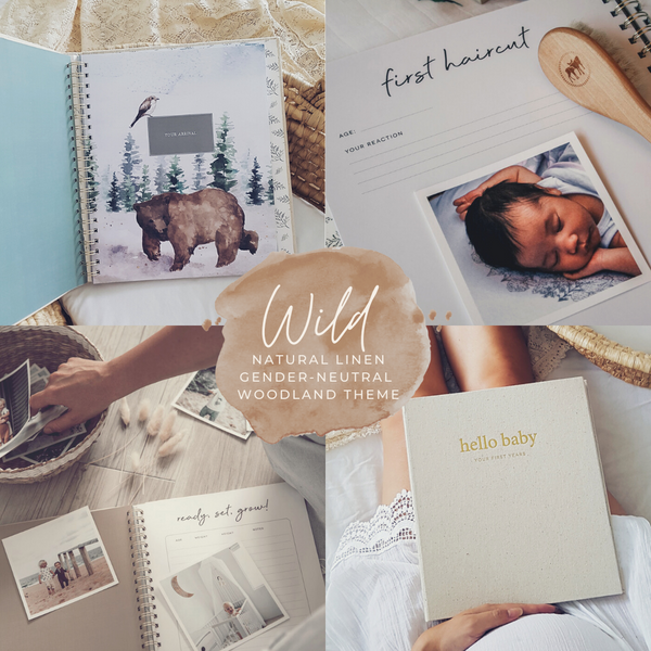 Wild - Baby Memory Book