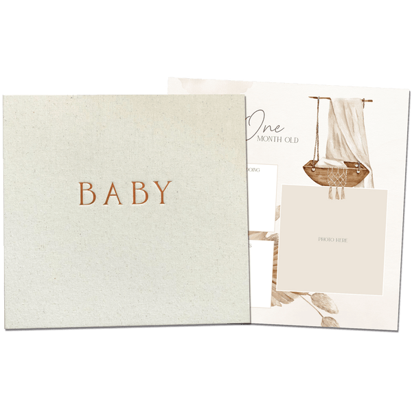 Haven - Baby Memory Book - Peachly USA